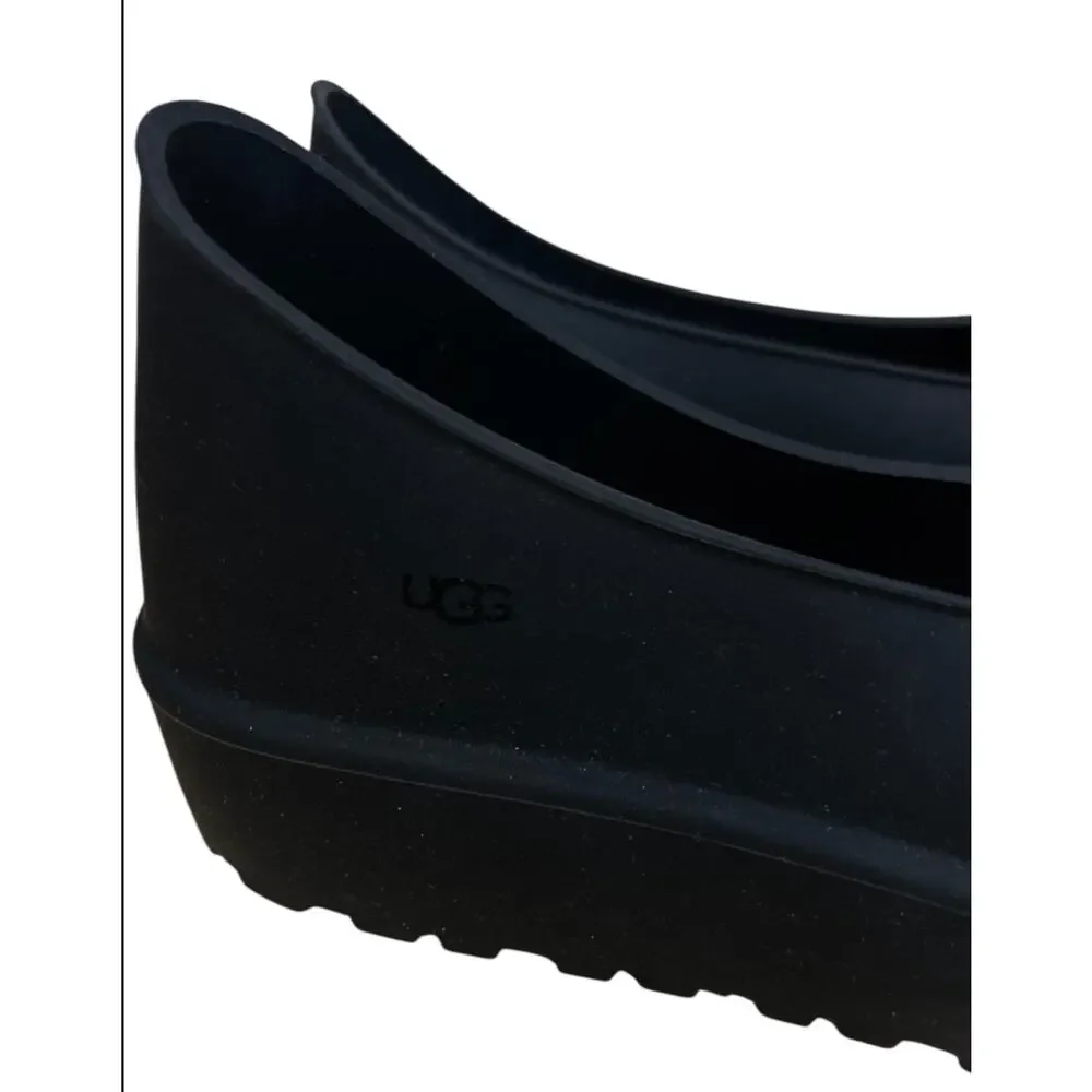 UGG black rubber